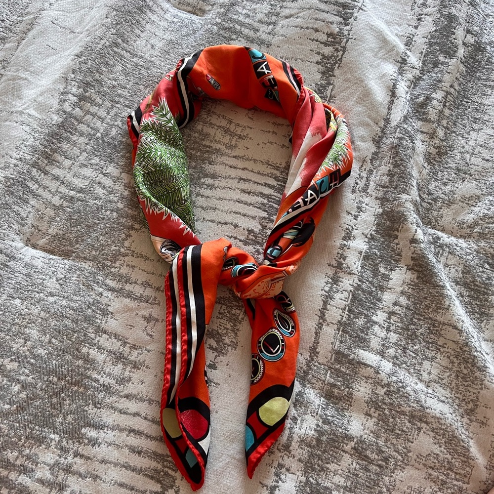 Silk scarf